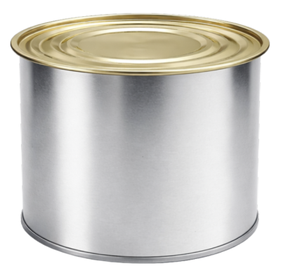 Hộp Thiếc Tròn Thực Phẩm 1.8KG D603 (Φ153x114)